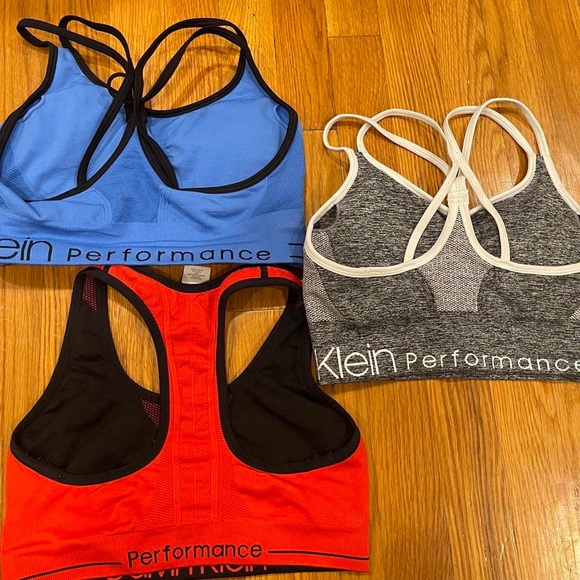 Calvin Klein Sports Bras; Bundle of 3 - Picture 2 of 3